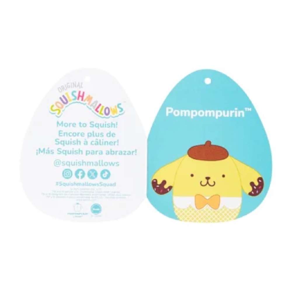 Squishmallow Hello Kitty And Friends Ice Cream Pompompurin - Picture 7 of 12